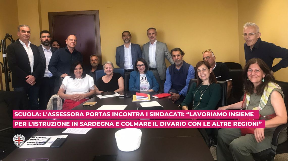 Primo incontro tra Assessora dell’Istruzione Portas e i sindacati scuola