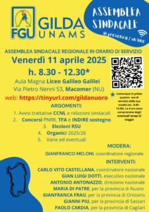 Assemblea sindacale 11 aprile 2025