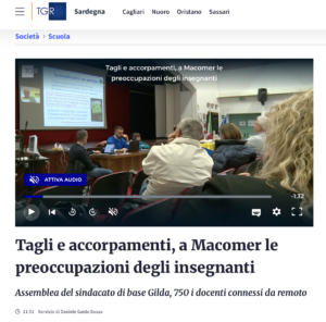 Servizio TGR Sardegna 14.00 del 11.04.2025