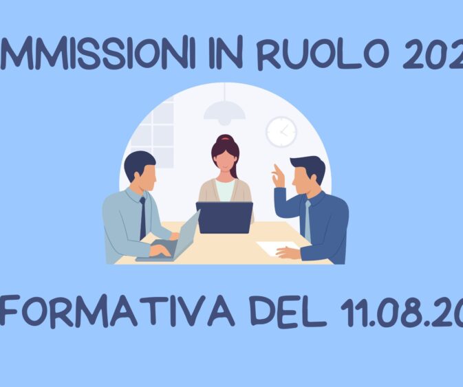 INFORMATIVA NOMINE IN RUOLO DSGA E ATA