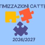 OTTIMIZZAZIONI CATTEDRE 2026/27
